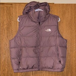 Women’s xl The North Face Lavender Puffer Vest